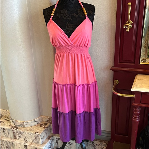 Dream Out Loud By Selena Gomez Dresses & Skirts - Ombré Halter Neck Maxi Dress